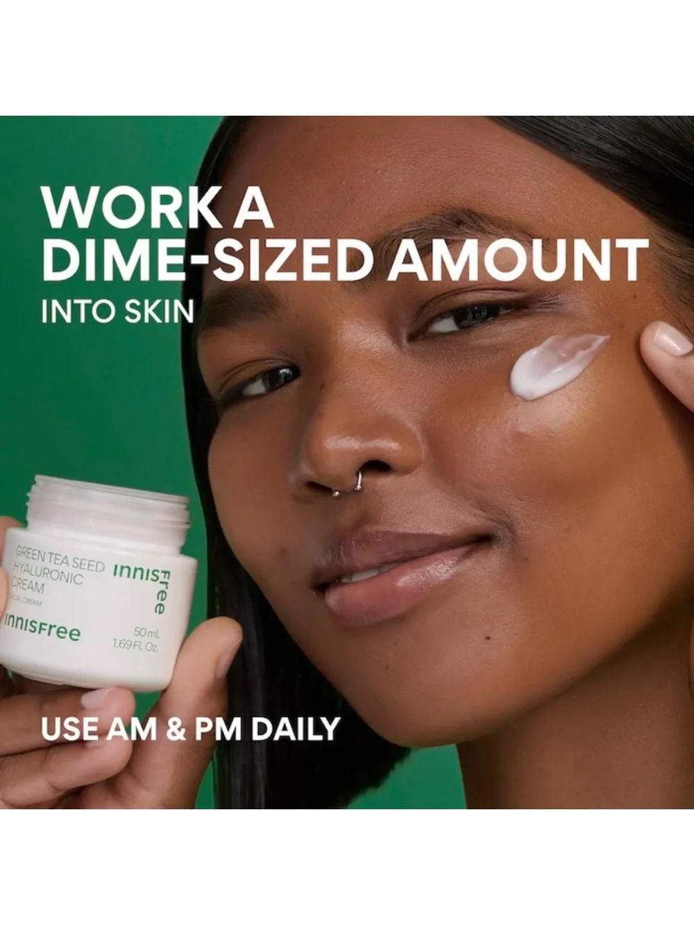 3/$12 Innisfree Green Tea Seed Hyaluronic Cream .67oz